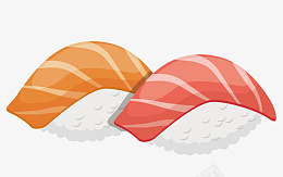 美味的日本寿司插画png免抠素材_新图网 https://ixintu.com 三文鱼寿司 精美的寿司 美味的寿司 寿司插画 食物插画 寿司 食物