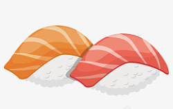 美味的日本寿司插画素材