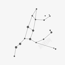 水彩创意星座图案png免抠素材_新图网 https://ixintu.com 创意 图形 图案 圆点 字母 星座 星空 水彩 漂浮 特点 直线 组合 英文 设计 黑色