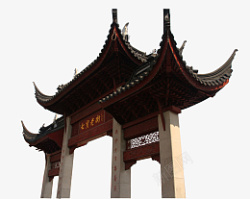中国古式建筑免扣素材素材