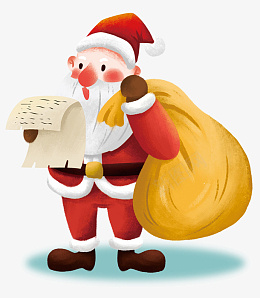 袋子圣诞老人png免抠素材_新图网 https://ixintu.com 圣诞 老人 袋子 卡通 手绘