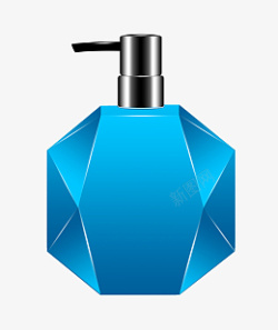 薇姿蓝瓶保湿护肤品护肤品蓝色瓶装高清图片