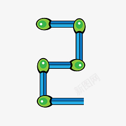 火柴数字2psd免抠素材_新图网 https://ixintu.com 火柴 数字-2 火柴棒 数字