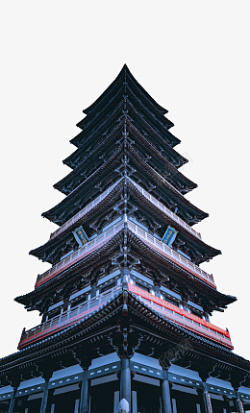 古式建筑边角中国古式建筑楼阁高清图片