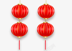 中式红灯笼国潮素材灯笼高清图片