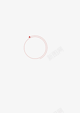 红色虚线圆框psd免抠素材_新图网 https://ixintu.com 红色 虚线 圆框 活动