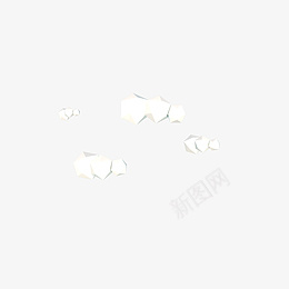 C4D立体低多边形白云云朵png免抠素材_新图网 https://ixintu.com 低多边形 C4D 3D 云朵 卡通 海报 电商 白云 白色 立体 装饰 云