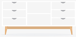 储物柜简单手绘图标