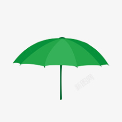 绿伞保护伞雨伞素材