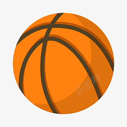创意运动篮球插画png免抠素材_新图网 https://ixintu.com 器材插画 球类运动 锻炼身体 锻炼运动 器材 球类