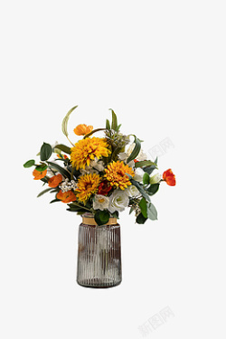 花卉花束花瓶花卉花束高清图片