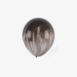黑色玛瑙气球促销生日派对素材