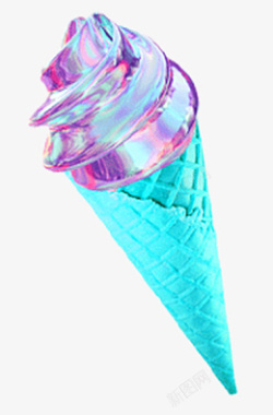 C4D渲染冰淇淋素材