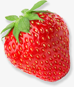 新鲜可口草莓素材