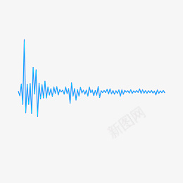 高科技线条超声波png免抠素材_新图网 https://ixintu.com 音乐调节 音乐音量 科技感 高科技 声波 声音 弯曲 无线 曲线 科技 线条