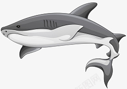 卡通高清PNG鲨鱼图片png免抠素材_新图网 https://ixintu.com 卡通 高清 PNG 鲨鱼图片