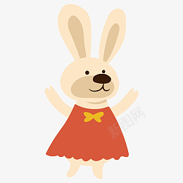 卡通手绘兔子素材png_新图网 https://ixintu.com 卡通 手绘 兔子 图标
