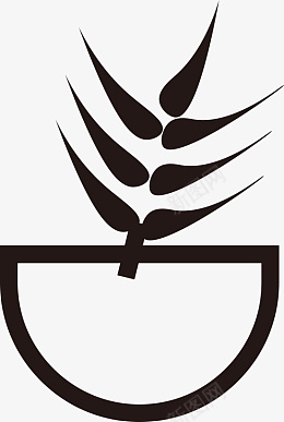燕麦图标设计png_新图网 https://ixintu.com 图标 燕麦 矢量 设计