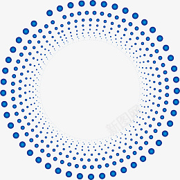 蓝色的圆球素材ai免抠素材_新图网 https://ixintu.com 圆圈 蓝色球 矢量 波点