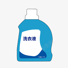 洗衣液瓶子2千克png免抠素材_新图网 https://ixintu.com 洗衣液 瓶子 包装 2千克
