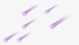 紫色小流星雨png免抠素材_新图网 https://ixintu.com 紫色 流星雨 小 特效