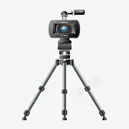 数码产品拍摄机png免抠素材_新图网 https://ixintu.com 电子产品 三脚架 拍摄机 摄影机