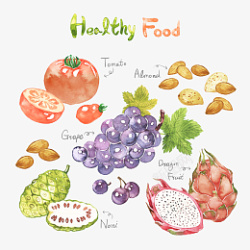 各类水果食物素材