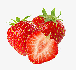 草莓三个切开的草莓高清png免抠素材_新图网 https://ixintu.com 草莓 三个 切开的草莓 高清