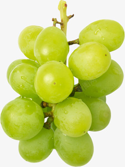 吃葡萄水果素材透明底高清图片