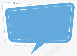 天蓝色科技对话气泡雷png免抠素材_新图网 https://ixintu.com 蓝色科技 三角形 天蓝色 对话框 小箭头 浅蓝色 科技感 科技蓝 极简 百搭 简约 箭头 色块 蓝色