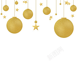 圣诞金球素材800x800psd免抠素材_新图网 https://ixintu.com 圣诞 球 星星 装饰元素