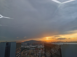 傍晚黄昏城市png免抠素材_新图网 https://ixintu.com 傍晚 城市 夕阳 黄昏 黄昏夜景