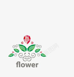 flower花png免抠素材_新图网 https://ixintu.com flower 花朵 图形标志