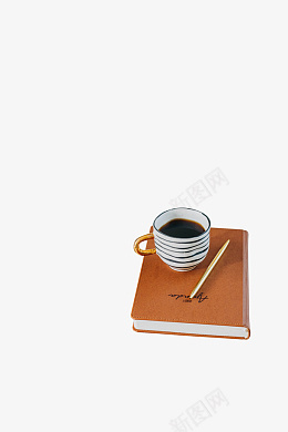 书本上的一杯咖啡psd免抠素材_新图网 https://ixintu.com 咖啡 书本 商务 书籍 休闲 休息