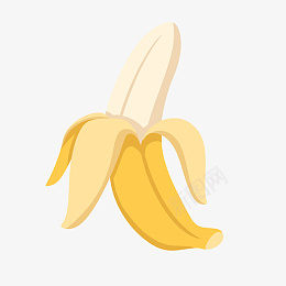 香蕉简单好看png免抠素材_新图网 https://ixintu.com 香蕉 卡通 绘画 简单