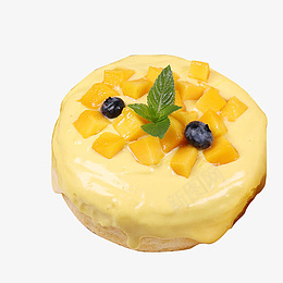 芒果爆浆蛋糕png免抠素材_新图网 https://ixintu.com 芒果 蛋糕 甜品 清新