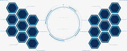 科技蓝色风格png_新图网 https://ixintu.com 科技 蓝色 界面 对称