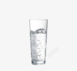 一杯水和一杯素材