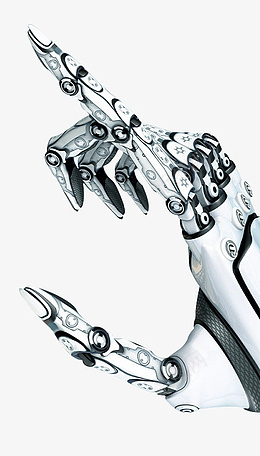 科技机械手指png免抠素材_新图网 https://ixintu.com 机械手指 机械手 科技手指 科技手