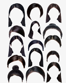 长发卷发女士发型证件照发型发型女证件照高清图片