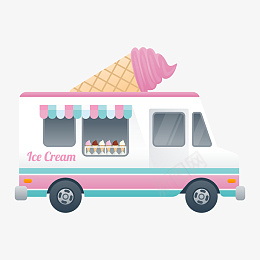 美味冰淇淋快餐车矢量素材png免抠素材_新图网 https://ixintu.com 美味的冰淇淋 卡通冰淇淋 美味甜筒 冰淇淋 美味的 卡通 夏天 甜筒 美味