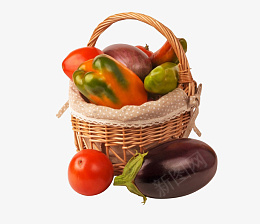 蔬菜篮子透明底png免抠素材_新图网 https://ixintu.com 蔬菜 篮子 免扣 png 素材 水果