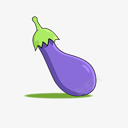有机蔬菜茄子png免抠素材_新图网 https://ixintu.com 茄子 蔬菜 绿色健康食材 有机蔬菜