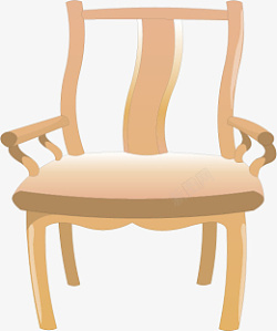 古代木制大椅子书房椅素材