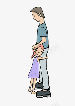 小孩和爸爸拥抱在一起png免抠素材_新图网 https://ixintu.com 小孩抱着爸爸 爸爸和孩子 亲子互动 卡通手绘 父亲节 可爱