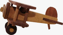 复古装饰素材木工飞机素材