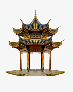 古式建筑背景中国古式建筑亭子高清图片
