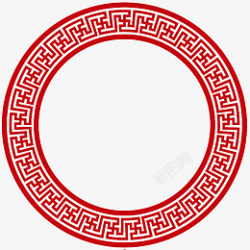 中国风的圆圈纹理素材