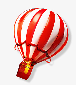 红色热气球礼盒素材装饰png免抠素材_新图网 https://ixintu.com 红色 热气球 礼盒 素材 装饰