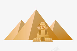 埃及旅游景点地标建筑埃及金字塔高清图片